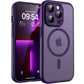 TOCOL for iPhone 13 Pro Max Case, Compatible with MagSafe, Midnight Purple