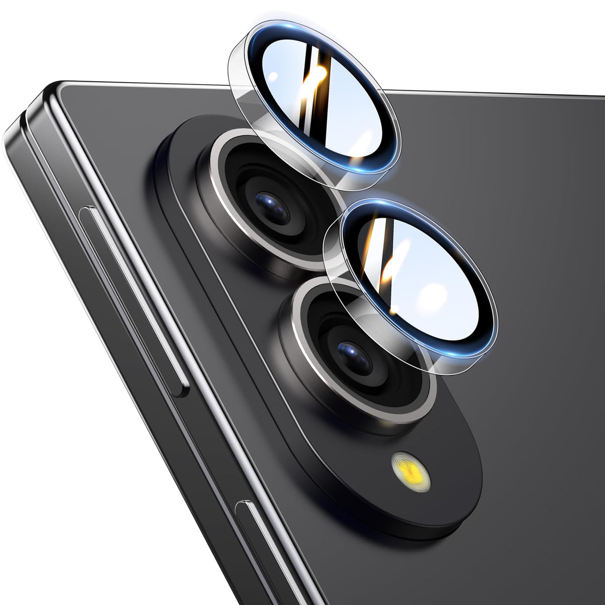 TOCOL 2 Pack for Samsung Galaxy Z Fold 8 Camera Lens Protector
