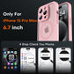 TOCOL for iPhone 15 Pro Max Case, Compatible with MagSafe, Light Pink