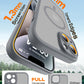 TOCOL for iPhone 14 Case, Compatible with MagSafe, Gray