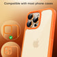 TOCOL for iPhone 14 Pro Max Camera Lens Protector/iPhone 14 Pro Camera Lens Protector Tempered Glass HD Individual Scratch Resistant Cover Accessories Case Friendly 2 Pack（Orange）