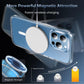 TOCOL Magnetic for iPhone 13 Pro Max Case Clear, Upgraded Full Camera Protection, Compatible with Magsafe, Drop Protection, Phone Cover for iPhone 13 Pro Max 6.7 inch (Clear)