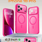 TOCOL for iPhone 18 Pro Case, Compatible with MagSafe, Hot Pink
