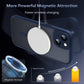 TOCOL Magnetic for iPhone 15 Plus Case 6.7-Inch, Fit for MagSafe, Upgraded [Full Camera Protection], [14FT Military Grade Drop Tested] Shockproof Slim Translucent Matte Back Cover (Dark Blue)