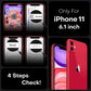 TOCOL for iPhone 11 Case, Compatible with MagSafe, Red