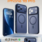 TOCOL for iPhone 18 Pro Case, Compatible with MagSafe, Dark Blue