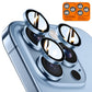 TOCOL Camera Lens Protector for iPhone 13 Pro Max/iPhone 13 Pro Tempered Glass HD Individual Scratch Resistant Camera Cover Accessories Case Friendly 2 Pack（Sierra Blue）