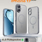 TOCOL for iPhone 17 Case, Compatible with MagSafe, Gray