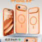 TOCOL for iPhone Air Case, Compatible with MagSafe, Orange