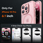 TOCOL for iPhone 14 Pro Case, Compatible with MagSafe, Light Pink