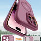 TOCOL for iPhone 14 Pro Case, Compatible with MagSafe, Plum