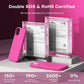TOCOL 5 in 1 for iPhone 13 Case for Women, Slim Liquid Silicone Phone Case iPhone 13 [Anti-Scratch] [Drop Protection], Hot Pink