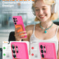 TOCOL for Samsung Galaxy S26 Ultra Case, Compatible with MagSafe, Hot Pink