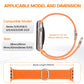 TOCOL Compatible with Apple Watch Bands for Women Men Braided Stretchy Band