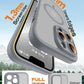 TOCOL for iPhone 13 Pro Case, Compatible with MagSafe, Gray