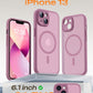 TOCOL for iPhone 13 Case, Compatible with MagSafe, Lilac Purple