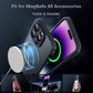TOCOL for iPhone 14 Pro Max Case, Compatible with MagSafe, Black