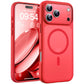 TOCOL for iPhone 17 Pro Case, Compatible with MagSafe, Red