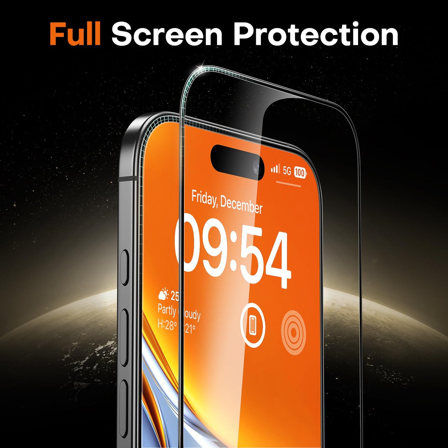 TOCOL for iPhone Air Screen Protector, Clear