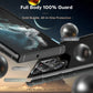TOCOL for Samsung Galaxy S22 Ultra Case, Drop Protection Matte Case, Black