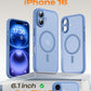 TOCOL for iPhone 16 Case, Compatible with MagSafe, Light Blue