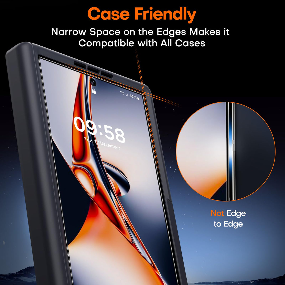 TOCOL for Samsung Galaxy Z Fold 7 Screen Protector