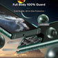TOCOL for Samsung Galaxy S22 Ultra Case, Translucent Matte Hard Back [Military Grade Shockproof] [Anti-Scratch & Anti-Fingerprint] Slim Fit Protective Cover for Galaxy S22 Ultra Case 6.8'', Green