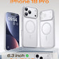 TOCOL for iPhone 18 Pro Case, Compatible with MagSafe, White
