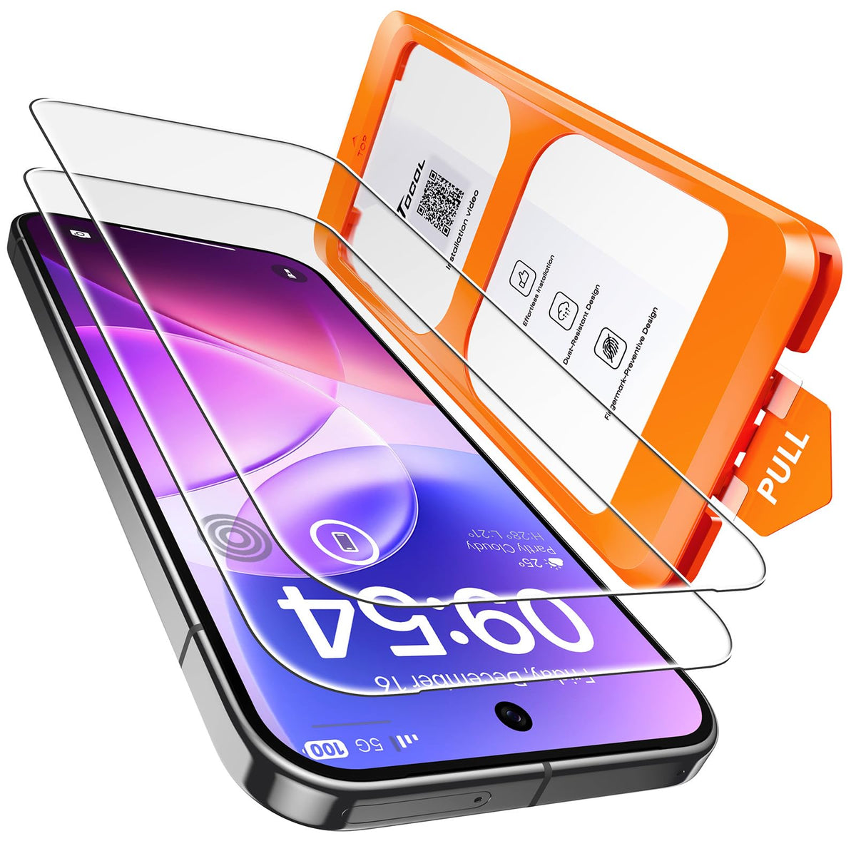 TOCOL for Google Pixel 11 Screen Protector, Clear