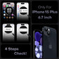 TOCOL for iPhone 15 Plus Case, Compatible with MagSafe, Matte Black