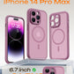 TOCOL for iPhone 14 Pro Max Case, Compatible with MagSafe, Lilac Purple