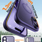 TOCOL for iPhone 17 Case, Compatible with MagSafe, Midnight Purple