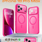 TOCOL for iPhone 18 Pro Max Case, Compatible with MagSafe, Hot Pink