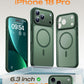 TOCOL for iPhone 18 Pro Case, Compatible with MagSafe, Alpine Green
