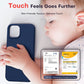 TOCOL for iPhone 14 Case, Slim Silicone Case for 14 6.1 Inch, Precise Fit, Anti-Slip, Drop Protection, Blue