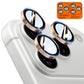TOCOL Camera Lens Protector for iPhone 17 Pro Max/iPhone 17 Pro Tempered Glass HD Individual Scratch Resistant Camera Cover Accessories Case Friendly 2 Pack（Rose Gold）