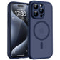 TOCOL for iPhone 15 Pro Max Case, Compatible with MagSafe, Dark Blue