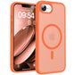TOCOL for iPhone 17e Case, Compatible with MagSafe, Orange