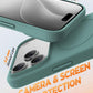 TOCOL Magnetic for iPhone 17 Pro Max Case Liquid Silicone, Midnight Green