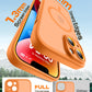 TOCOL for iPhone 14 Case, Compatible with MagSafe, Orange