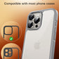 TOCOL for iPhone 16 Pro Max Camera Lens Protector/iPhone 16 Pro Camera Lens Protector Tempered Glass HD Individual Scratch Resistant Cover Accessories Case Friendly 2 Pack（Gray）