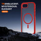 TOCOL for iPhone 17e/16e Case, Compatible with MagSafe, Red