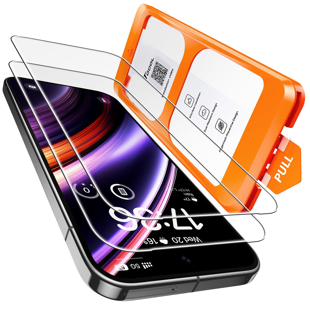 TOCOL for Pixel 9 Pro Screen Protector