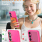 TOCOL for Samsung Galaxy S26 Case, Compatible with MagSafe, Hot Pink