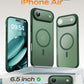 TOCOL for iPhone Air Case, Compatible with MagSafe, Alpine Green