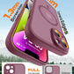 TOCOL for iPhone 14 Case, Compatible with MagSafe, Plum