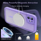 TOCOL for iPhone 12 Case, Compatible with MagSafe, Purple