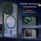 TOCOL for iPhone 13 Pro Case, Compatible with MagSafe, Alpine Green
