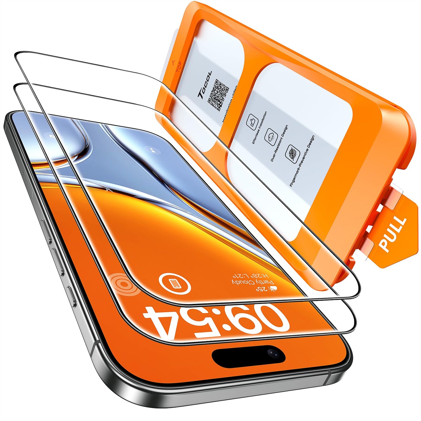 TOCOL for iPhone Air Screen Protector, Clear
