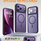 TOCOL for iPhone 18 Pro Max Case, Compatible with MagSafe, Midnight Purple